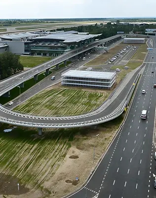 Kyiv airport passenger terminal